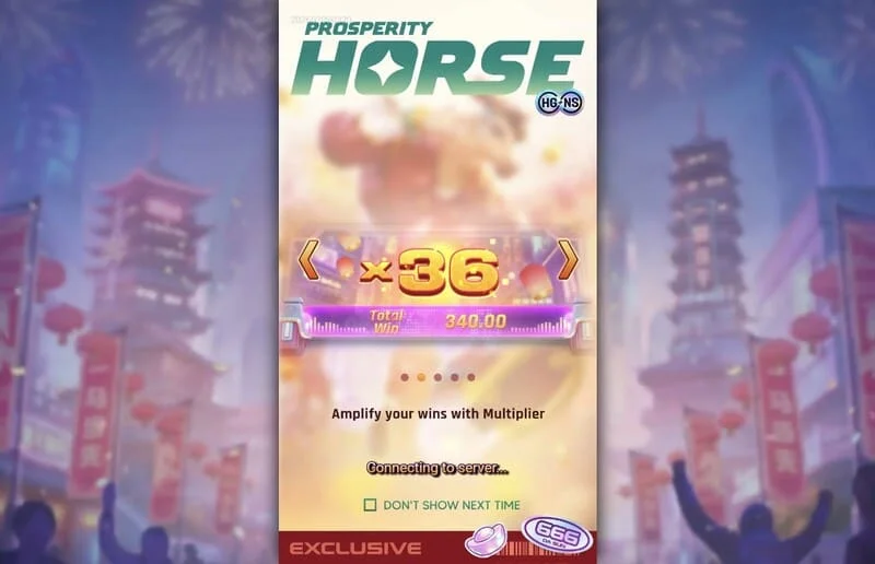 Prosperity Horse - Multiplicateur progressif en mode spécial
